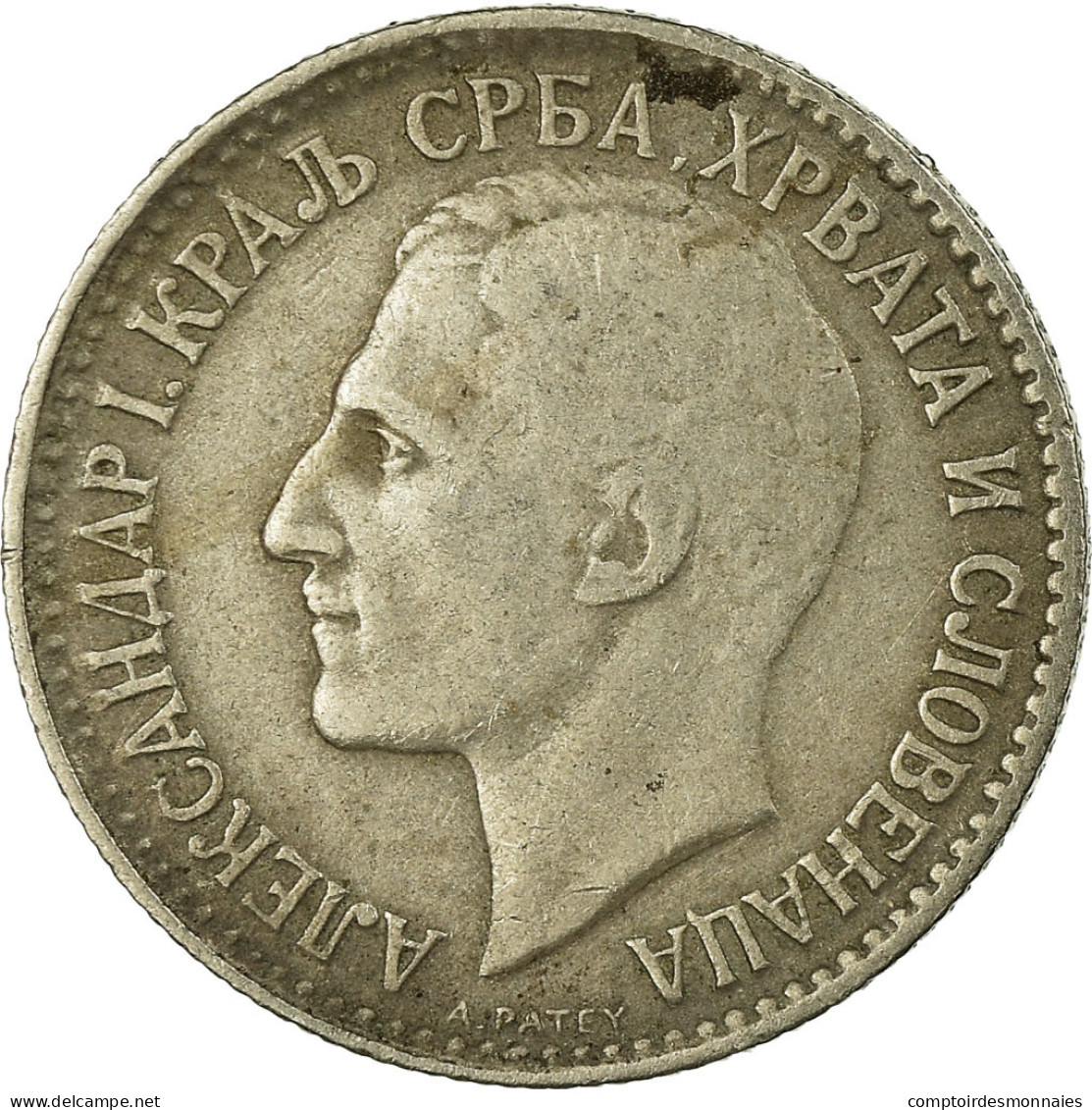 Monnaie, Yougoslavie, Alexander I, 50 Para, 1925, TB+, Nickel-Bronze, KM:4 - Joegoslavië
