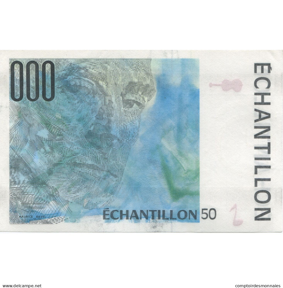 France, 50 Francs, échantillon, SPL+ - Fouten