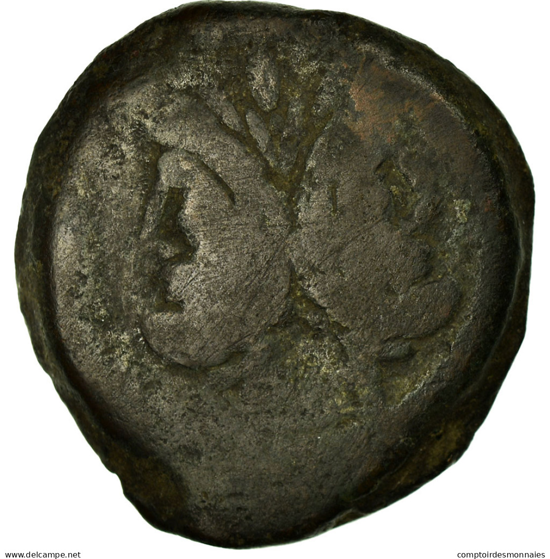 Monnaie, Anonyme, As, 169-158 BC, Atelier Incertain, TB, Bronze - République (-280 à -27)