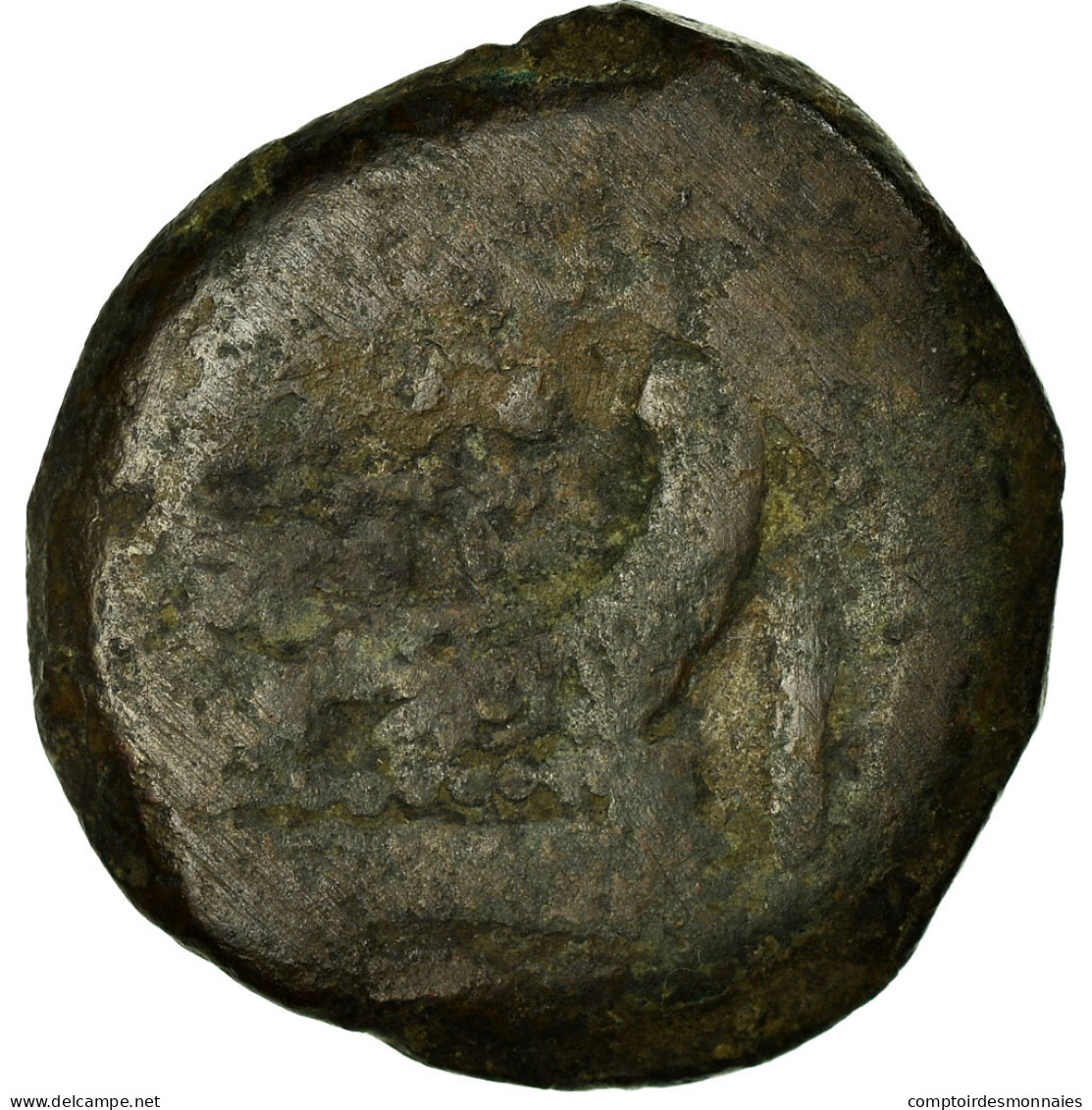 Monnaie, Anonyme, As, 169-158 BC, Atelier Incertain, TB, Bronze - République (-280 à -27)