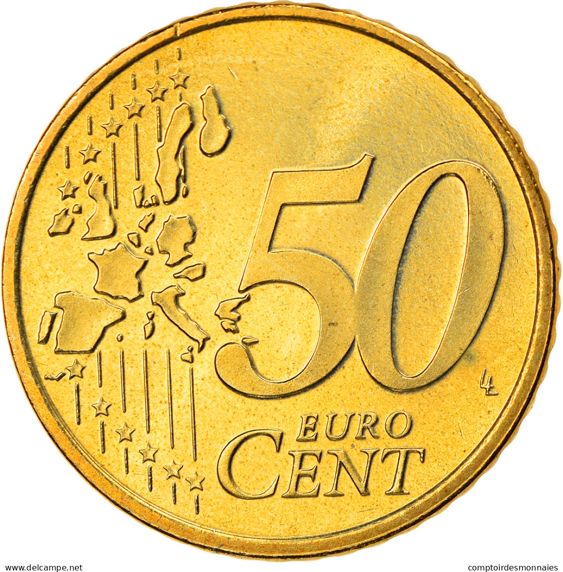 Pays-Bas, 50 Euro Cent, 2005, Utrecht, FDC, Laiton, KM:239 - Netherlands