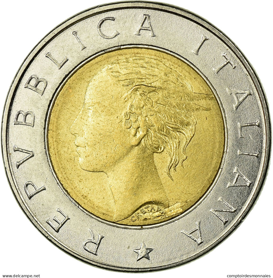 Monnaie, Italie, 500 Lire, 1992, Rome, TB+, Bi-Metallic, KM:111 - 500 Lire