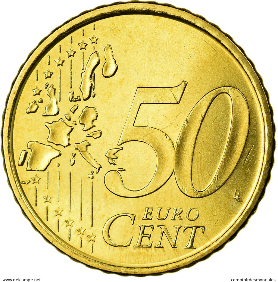 Espagne, 50 Euro Cent, 2005, SUP, Laiton, KM:1045 - Spanje