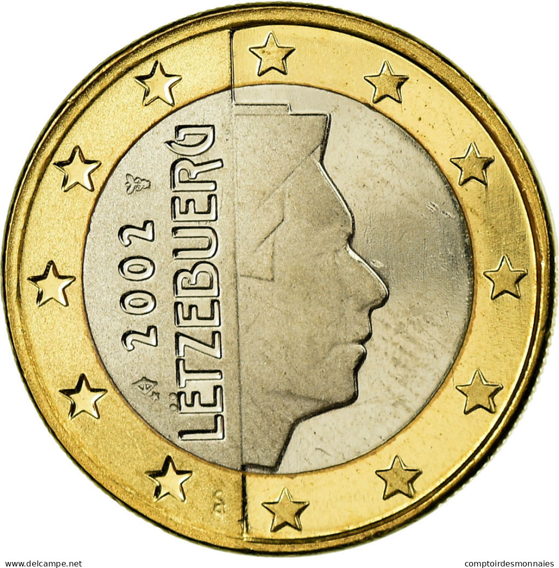 Luxembourg, Euro, 2002, SPL, Bi-Metallic, KM:81 - Luxemburg