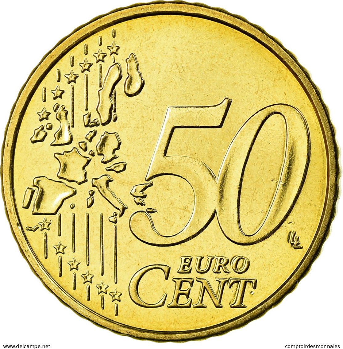 Belgique, 50 Euro Cent, 2005, FDC, Laiton, KM:229 - België