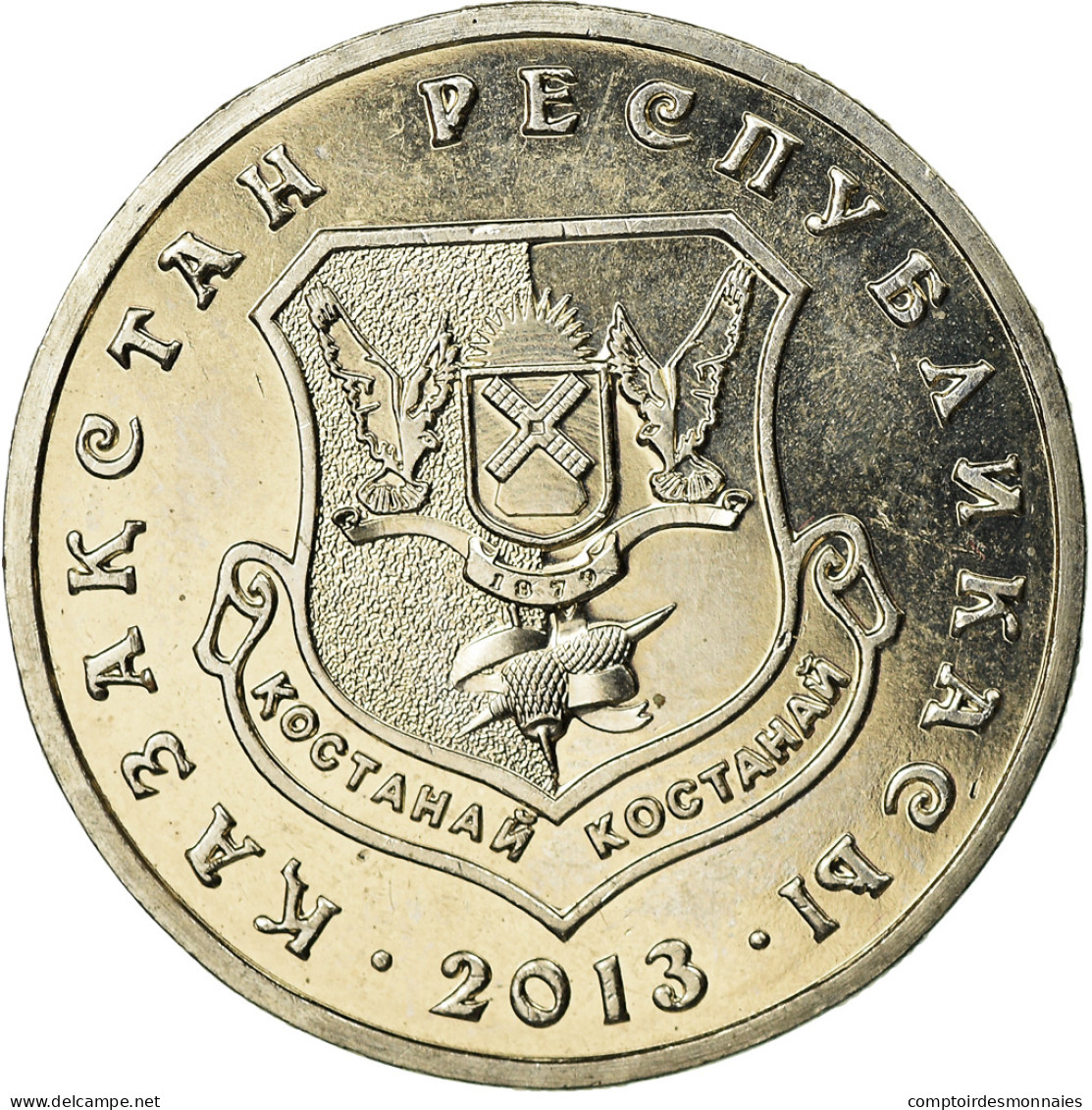Monnaie, Kazakhstan, Qostanay, 50 Tenge, 2013, Kazakhstan Mint, SPL - Kasachstan
