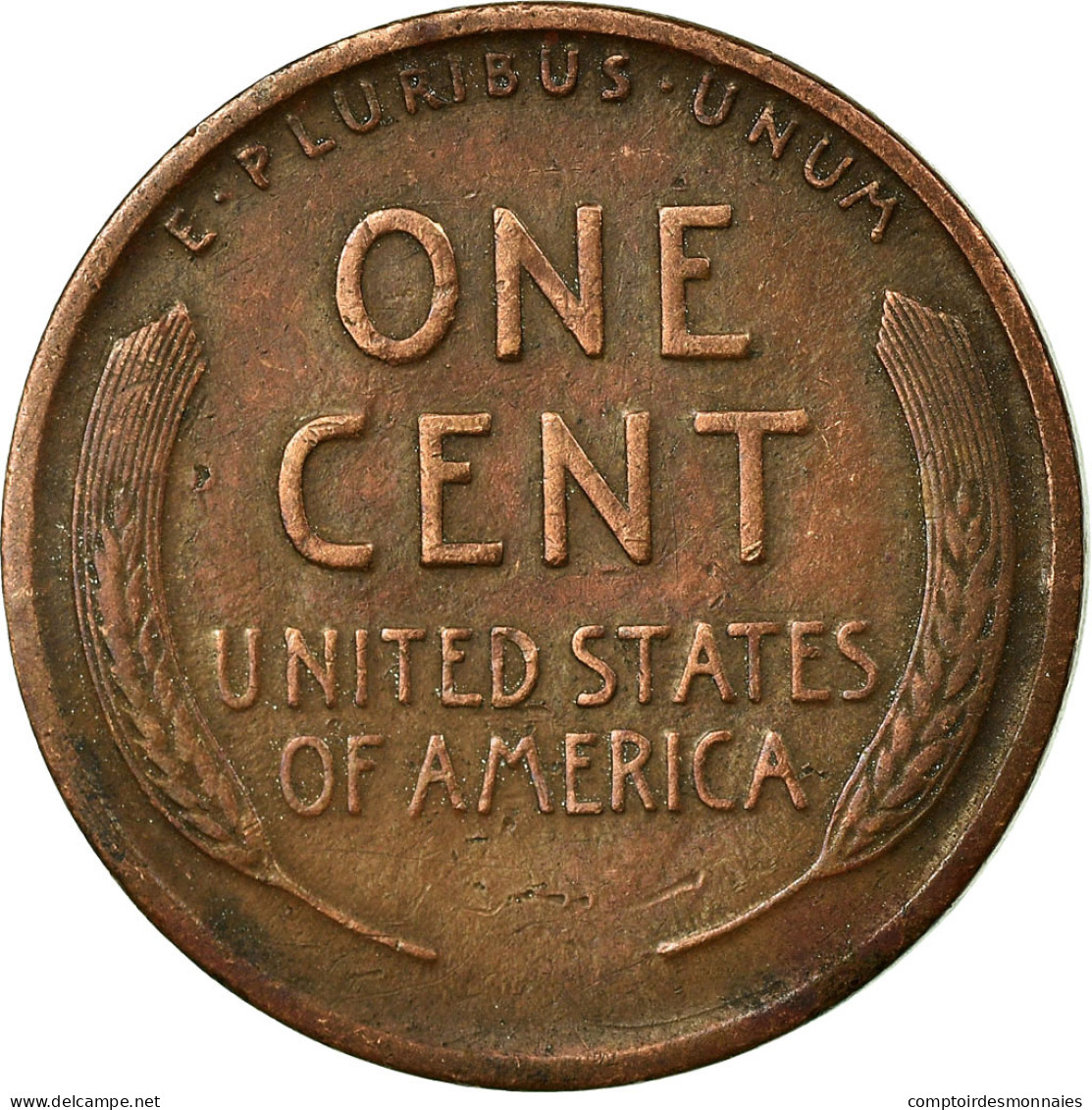 Monnaie, États-Unis, Lincoln Cent, Cent, 1917, U.S. Mint, Philadelphie, TTB - 1909-1958: Lincoln, Wheat Ears Reverse