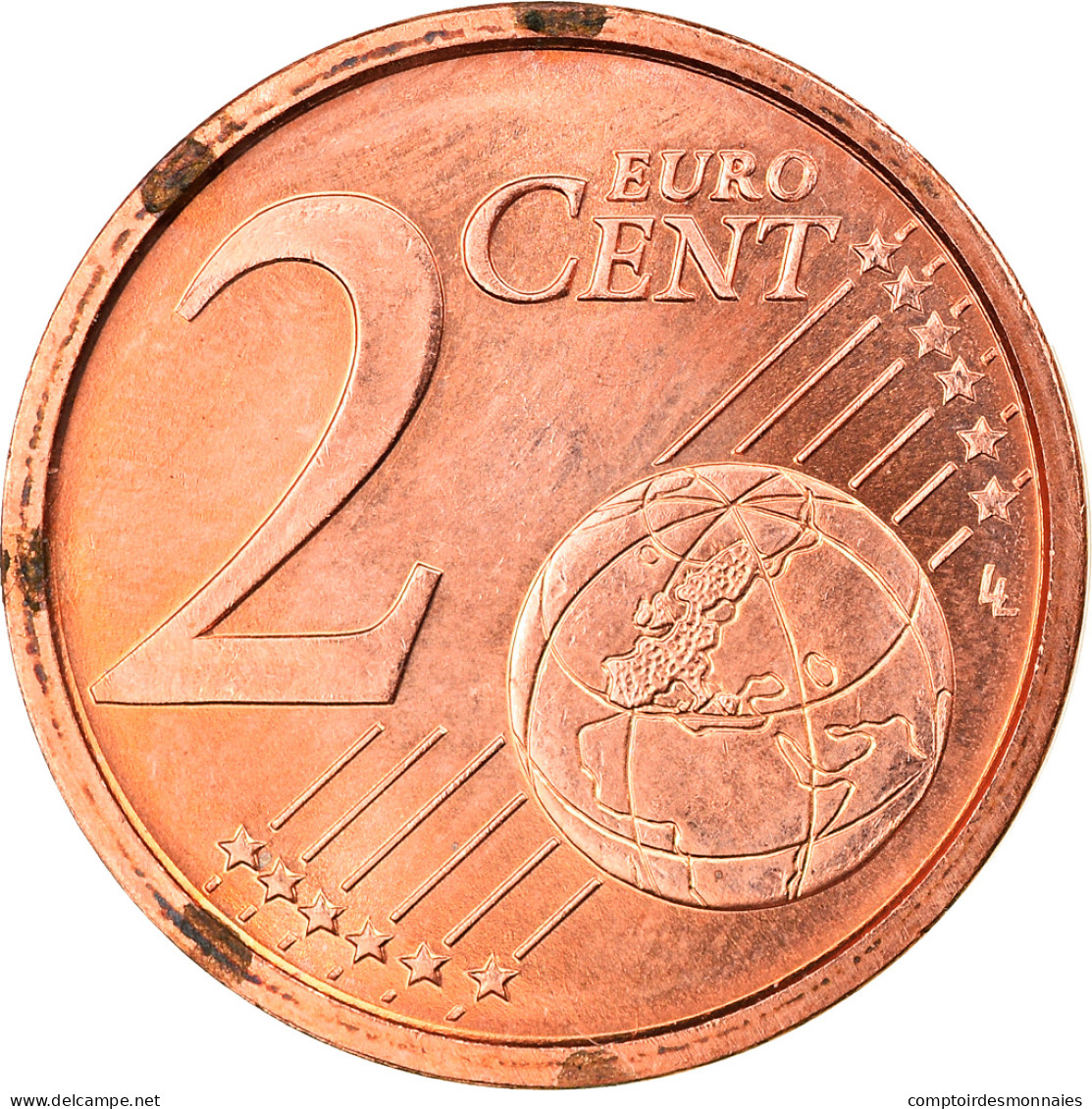 San Marino, 2 Euro Cent, 2009, Rome, SPL, Copper Plated Steel, KM:441 - San Marino