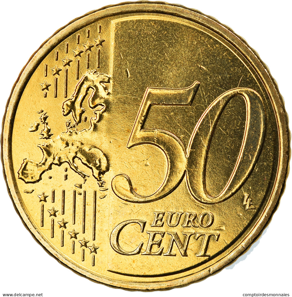 Chypre, 50 Euro Cent, 2016, SPL, Laiton, KM:New - Cipro