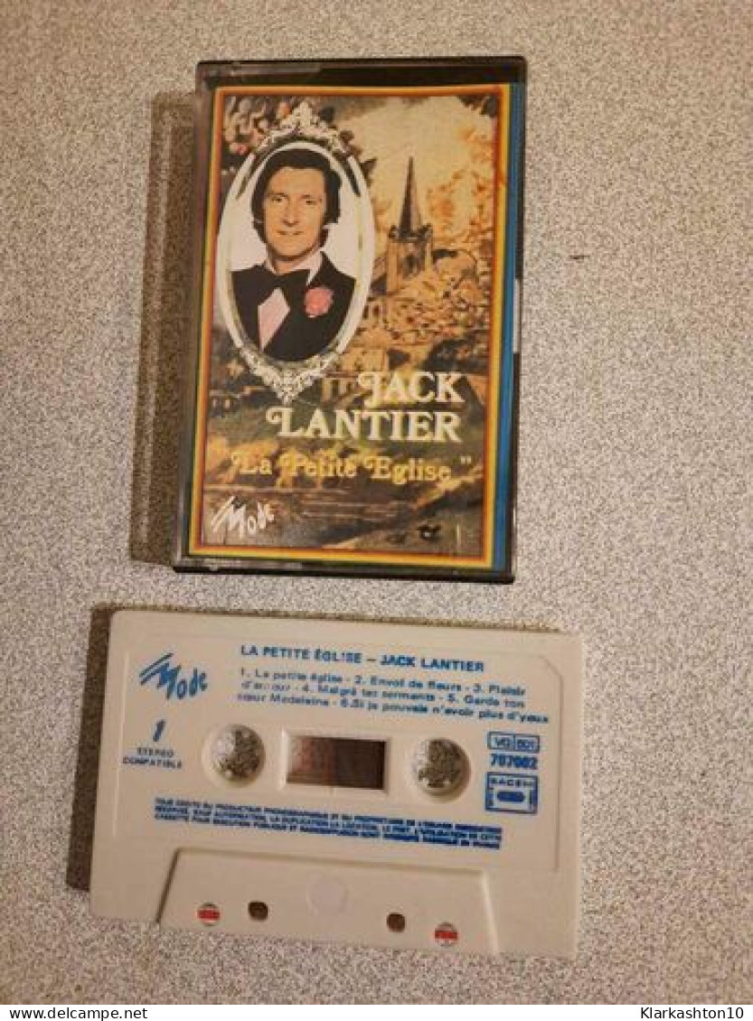 K7 Audio : Jack Lantier - La Petite Eglise - Cassettes Audio