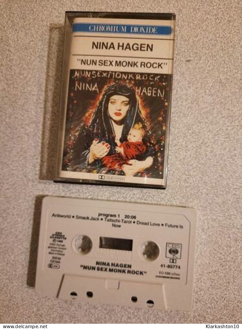K7 Audio : Nina Hagen - NunSexMonkRock - Cassettes Audio