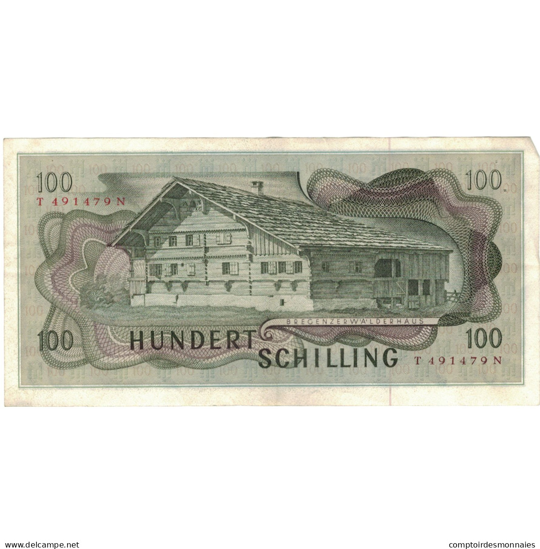 Billet, Autriche, 100 Schilling, 1969, 1969-01-02, KM:146a, TTB - Oesterreich