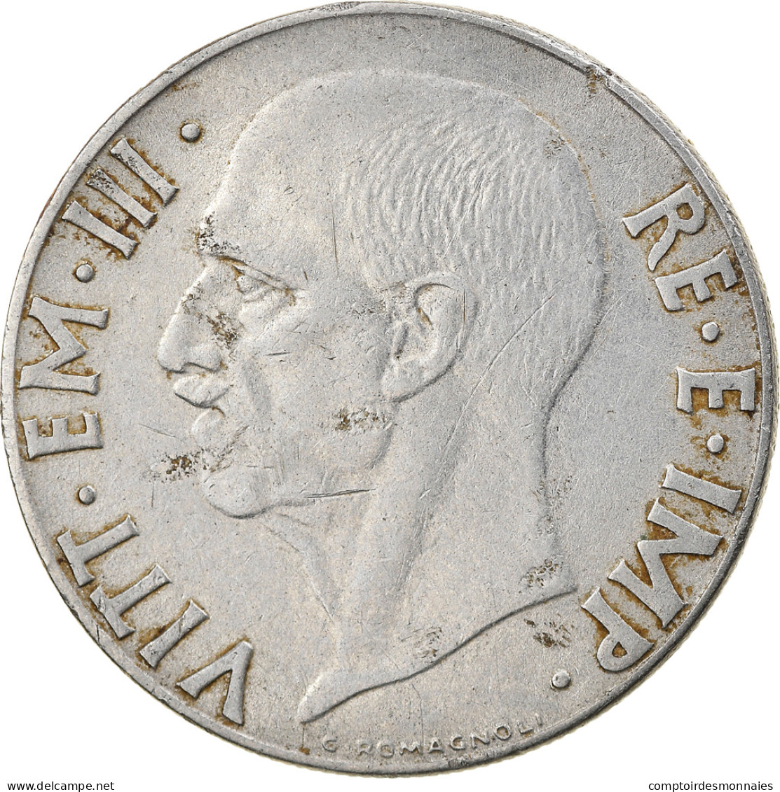 Monnaie, Italie, Vittorio Emanuele III, 20 Centesimi, 1939, Rome, TB+, Stainless - 1900-1946 : Victor Emmanuel III & Umberto II