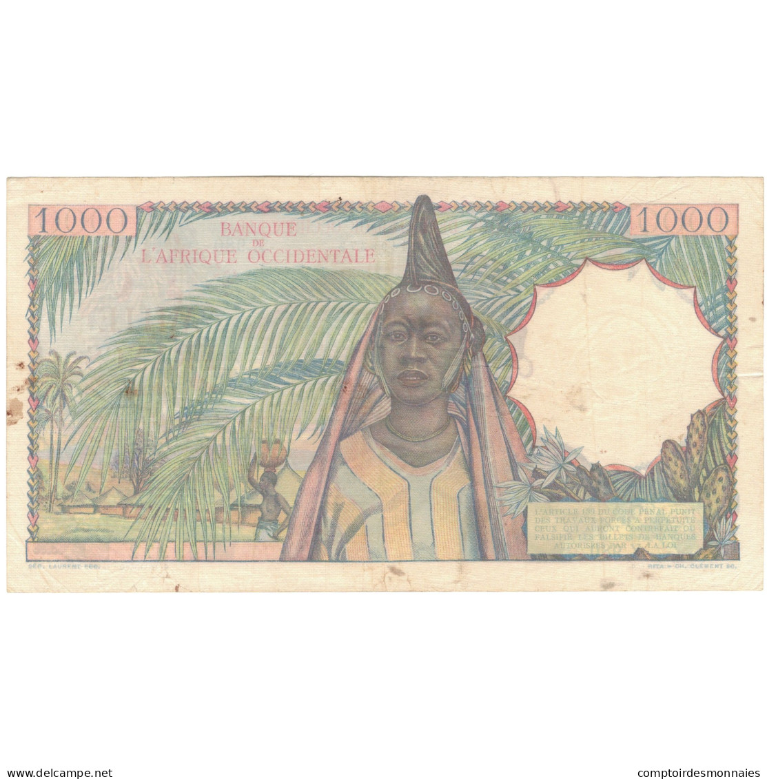 Billet, France, 100 Francs, 1926, 1926-09-24, KM:105a, SUP - West-Afrikaanse Staten