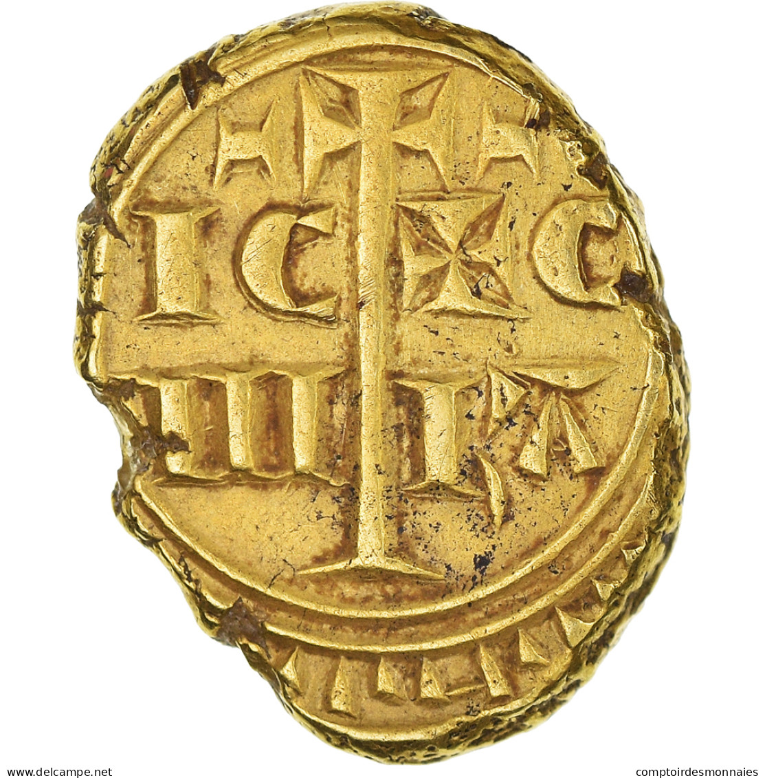 Monnaie, Italie, SICILY, Frederic II, Tari, 1197-1250, Très Rare, TTB+, Or - Sicile