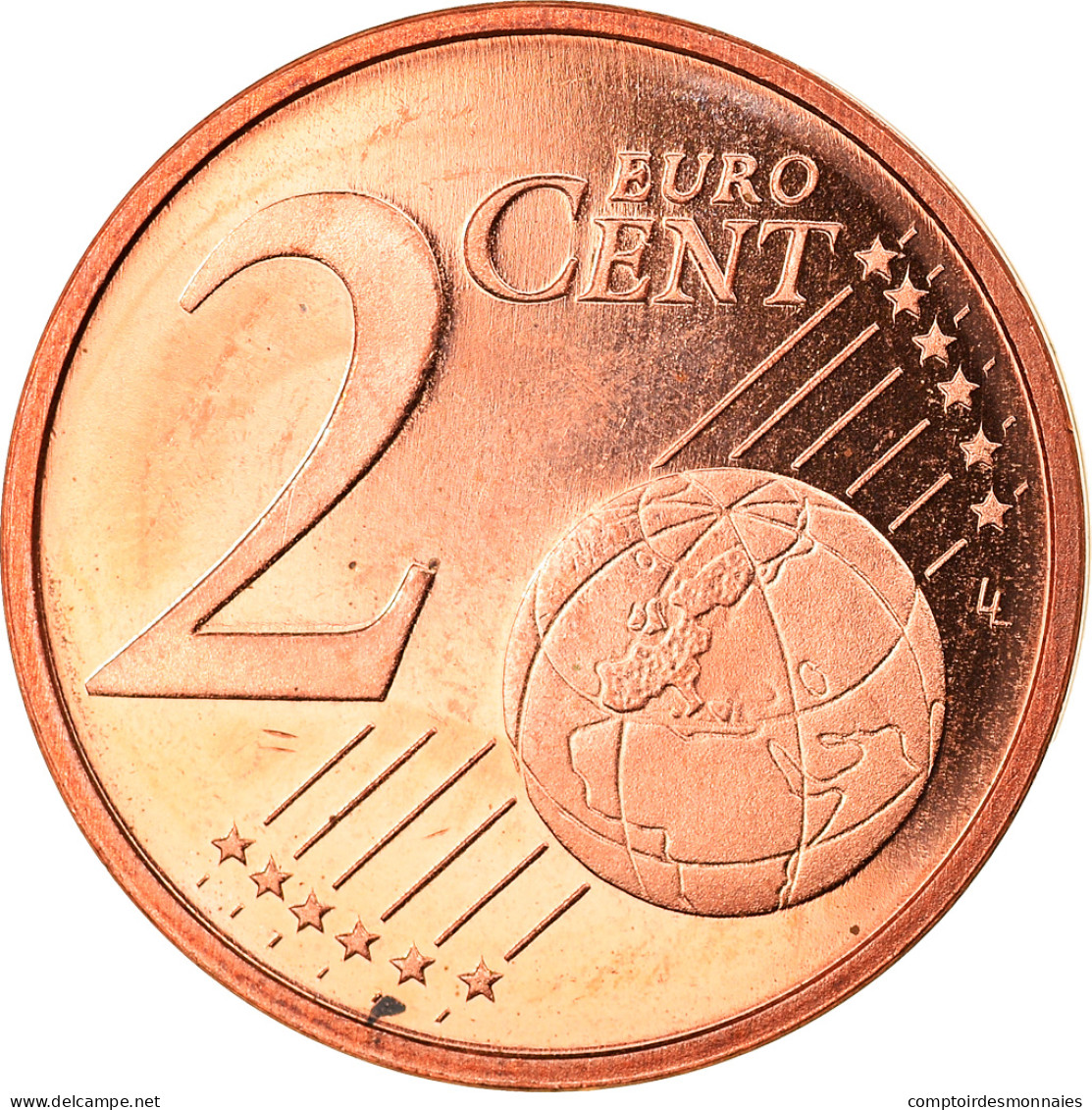 Pays-Bas, 2 Euro Cent, 2000, Utrecht, FDC, Copper Plated Steel, KM:235 - Pays-Bas