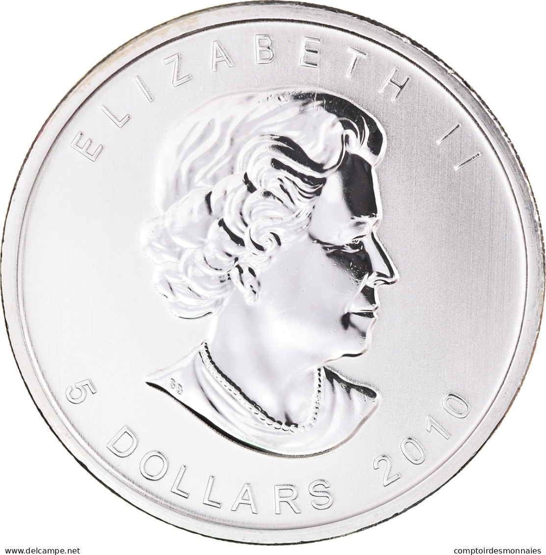 Monnaie, Canada, Elizabeth II, 5 Dollars, 2010, Royal Canadian Mint, Oz Silver - Canada