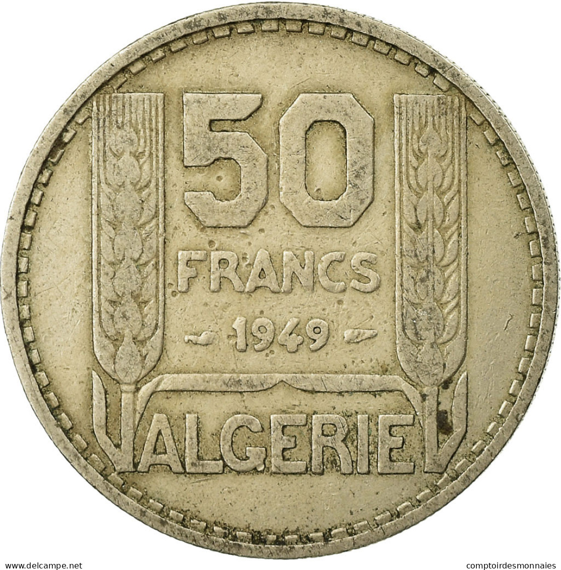 Monnaie, Algeria, 50 Francs, 1949, Paris, TB, Copper-nickel, KM:92 - Algeria