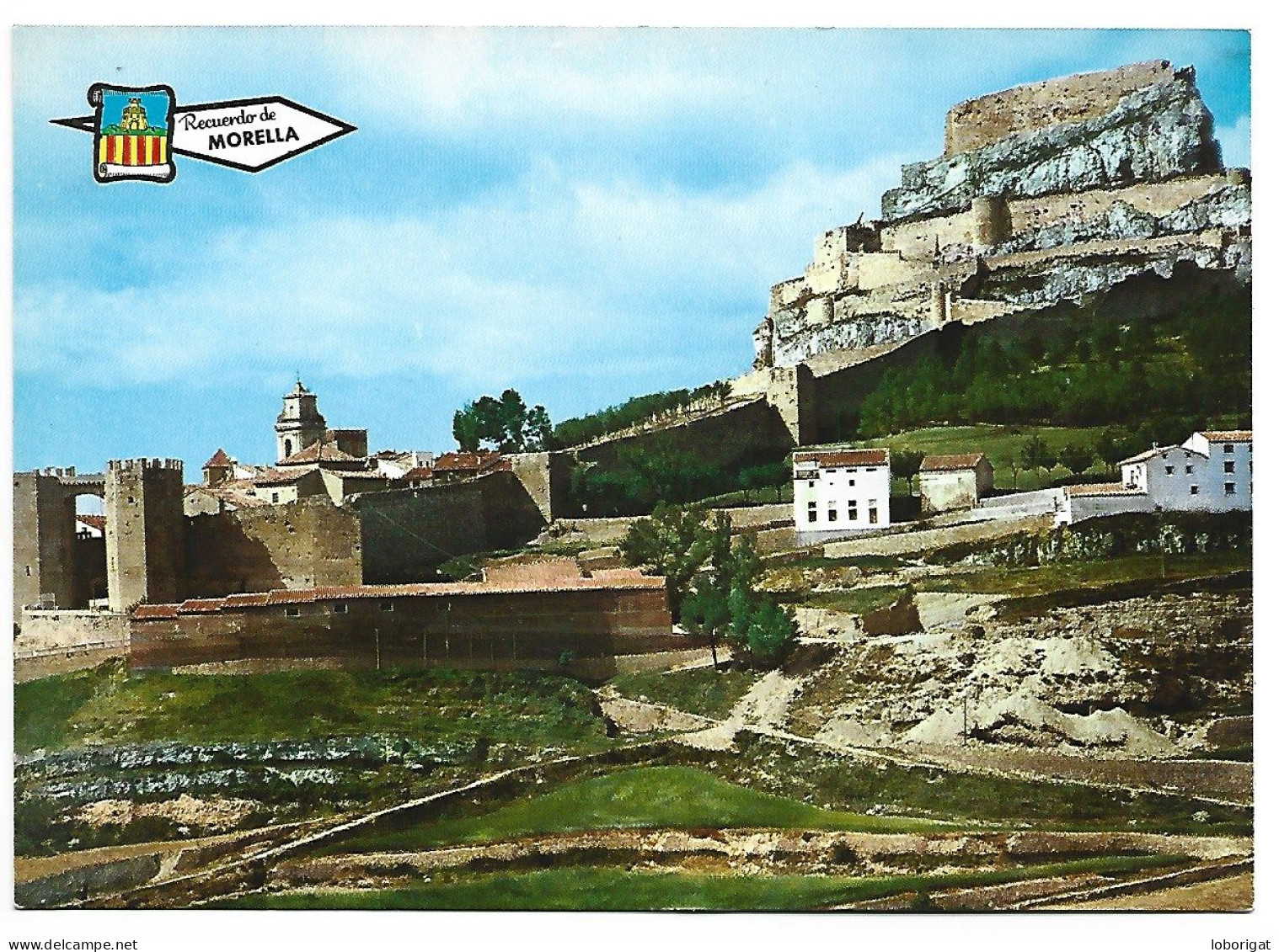 MURALLA Y PUERTA DE SAN MIGUEL / WALL AND SAINT MIGUEL DOOR.- MORELLA / CASTELLON.- (ESPAÑA) - Castellón