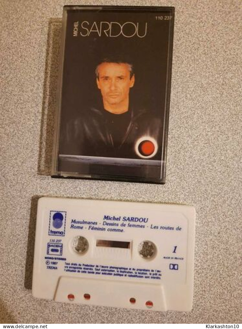 K7 Audio : Michel Sardou - Cassettes Audio