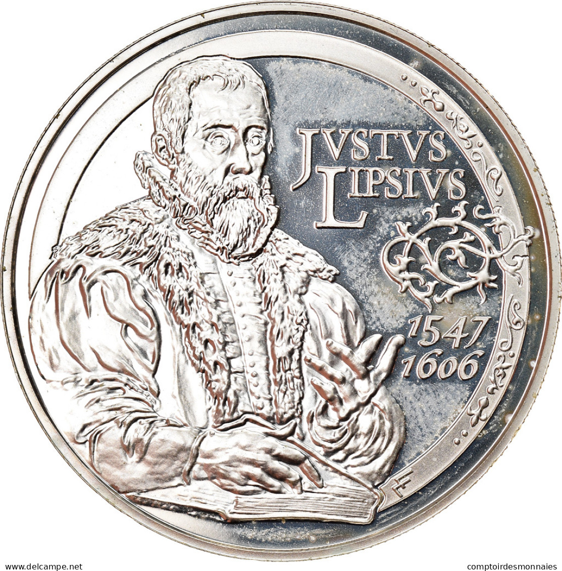 Belgique, 10 Euro, Justus Lipsius, 2006, SPL, Argent, KM:255 - Belgien