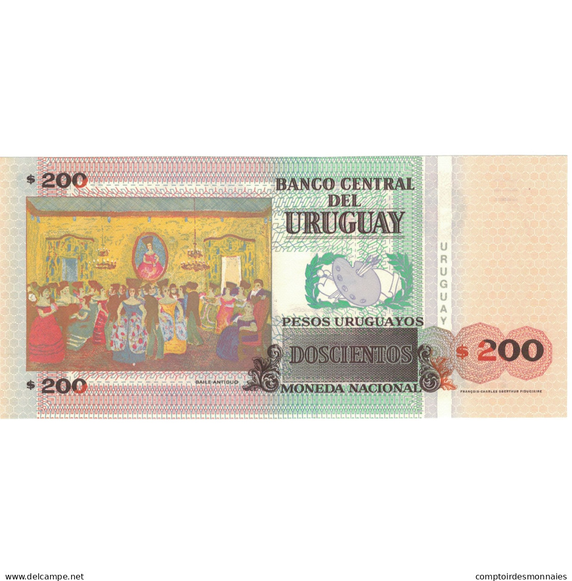 Billet, Uruguay, 200 Pesos Uruguayos, 2006, NEUF - Uruguay