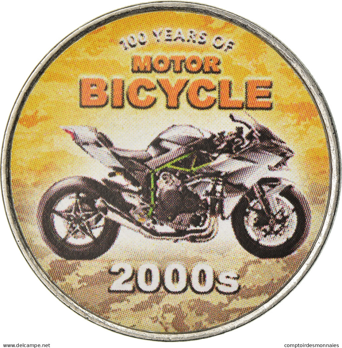 Monnaie, Somaliland, 1/2 Shilling, 2019, Motos - 100 Ans - 2000, SPL, Stainless - Somalia