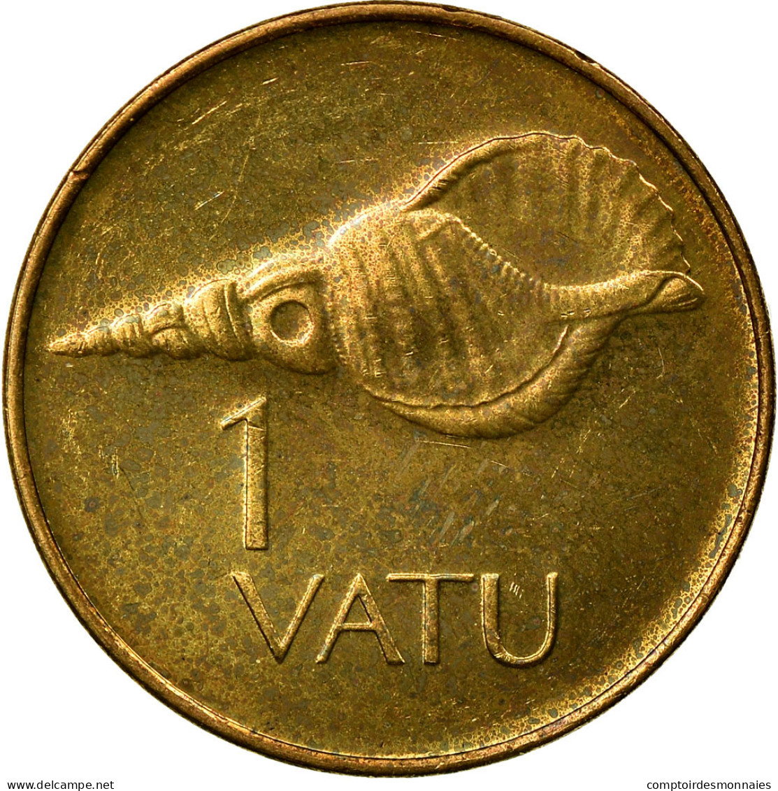 Monnaie, Vanuatu, Vatu, 2002, British Royal Mint, SUP, Nickel-brass, KM:3 - Vanuatu