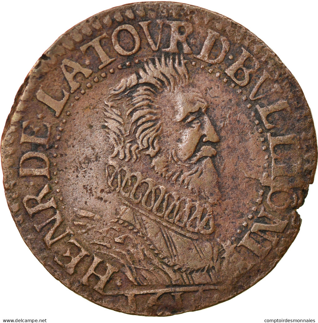 Monnaie, FRENCH STATES, Principauté De Sedan, Henri De La Tour D'Auvergne - Sonstige & Ohne Zuordnung