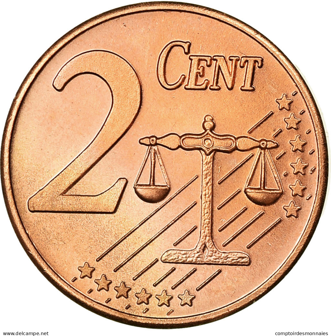 Suède, Fantasy Euro Patterns, 2 Euro Cent, 2003, SUP, Cuivre, KM:Pn2 - Privatentwürfe