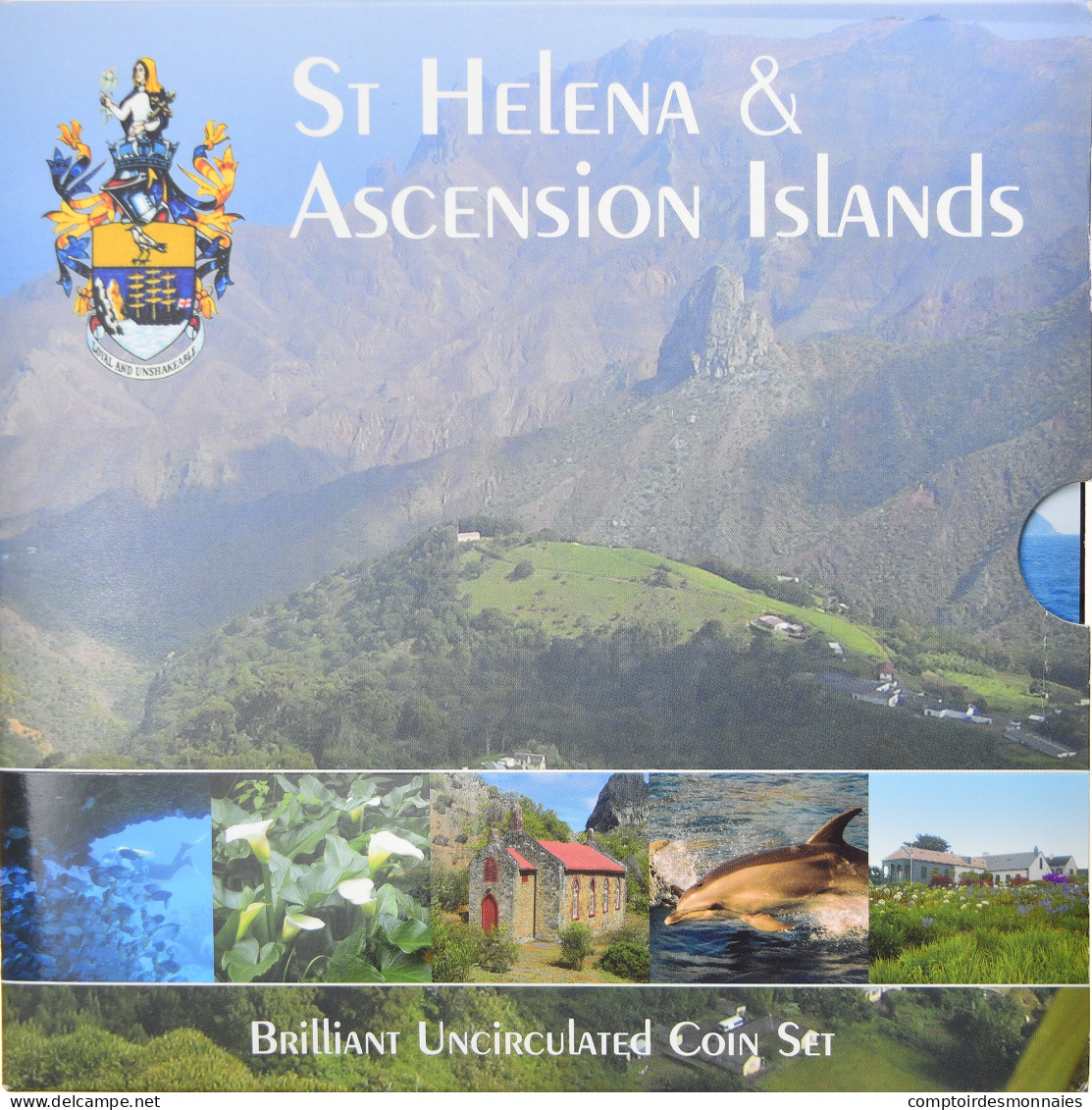 Monnaie, SAINT HELENA & ASCENSION, Coffret, 2003, FDC - Saint Helena Island