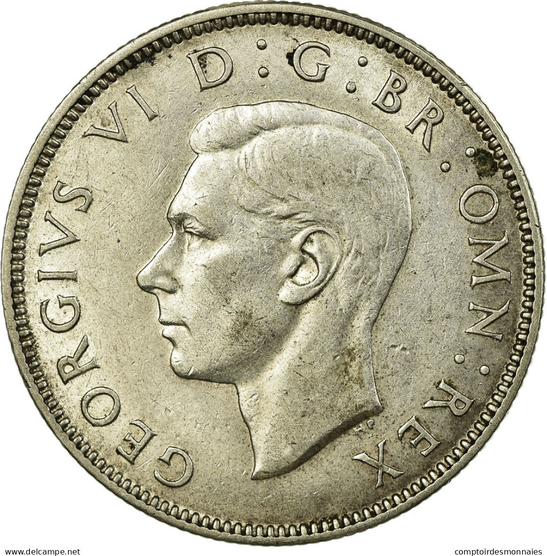 Monnaie, Grande-Bretagne, George VI, Florin, Two Shillings, 1941, TB+, Argent - J. 1 Florin / 2 Schillings