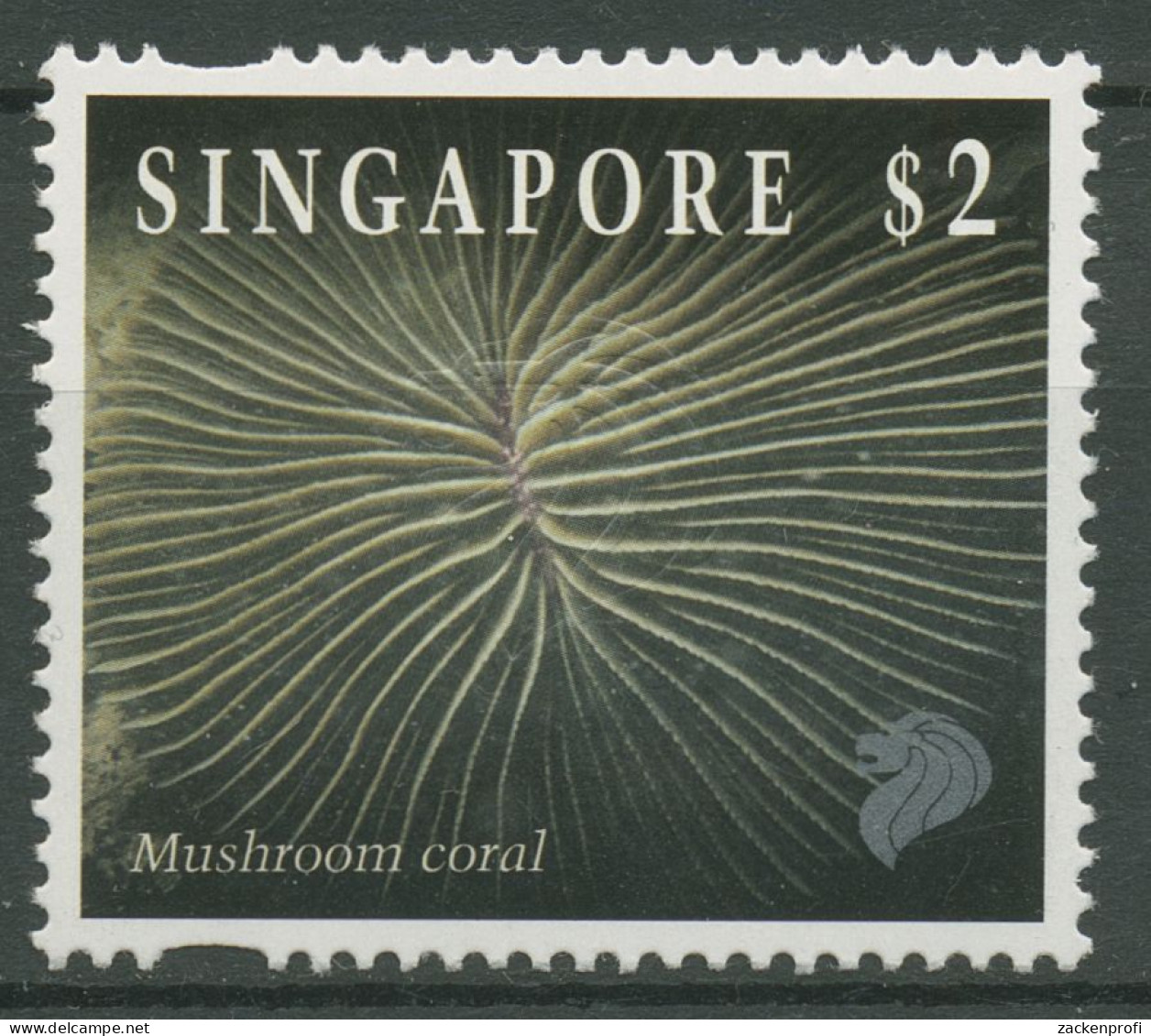 Singapur 1994 Tiere Leben Im Korallenriff Korallen 721 II Postfrisch - Singapore (1959-...)