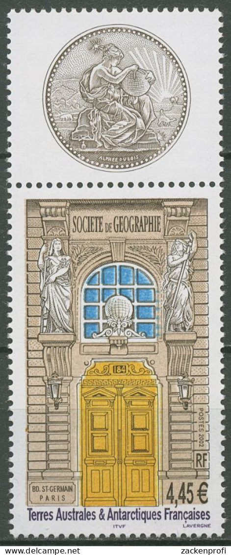 Franz. Antarktis 2002 Geographische Gesellschaft 499 ZF Postfrisch - Unused Stamps