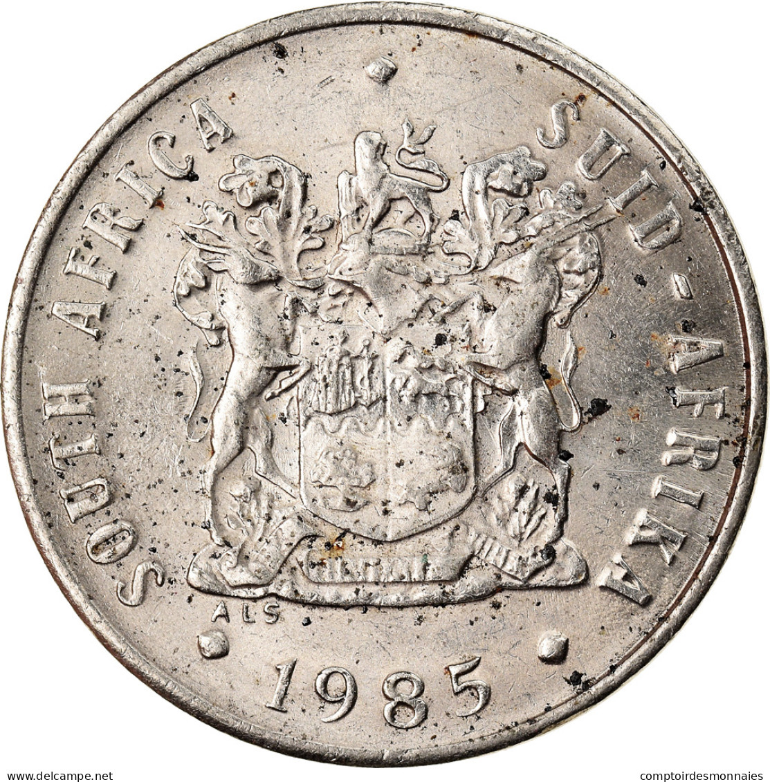 Monnaie, Afrique Du Sud, 10 Cents, 1985, TTB, Nickel, KM:85 - South Africa