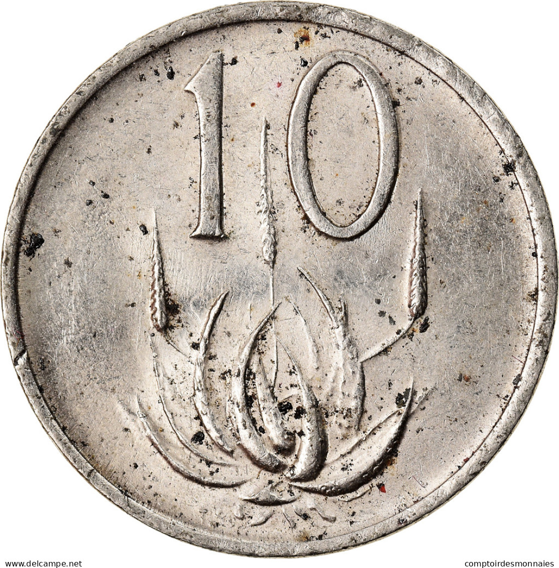 Monnaie, Afrique Du Sud, 10 Cents, 1985, TTB, Nickel, KM:85 - South Africa