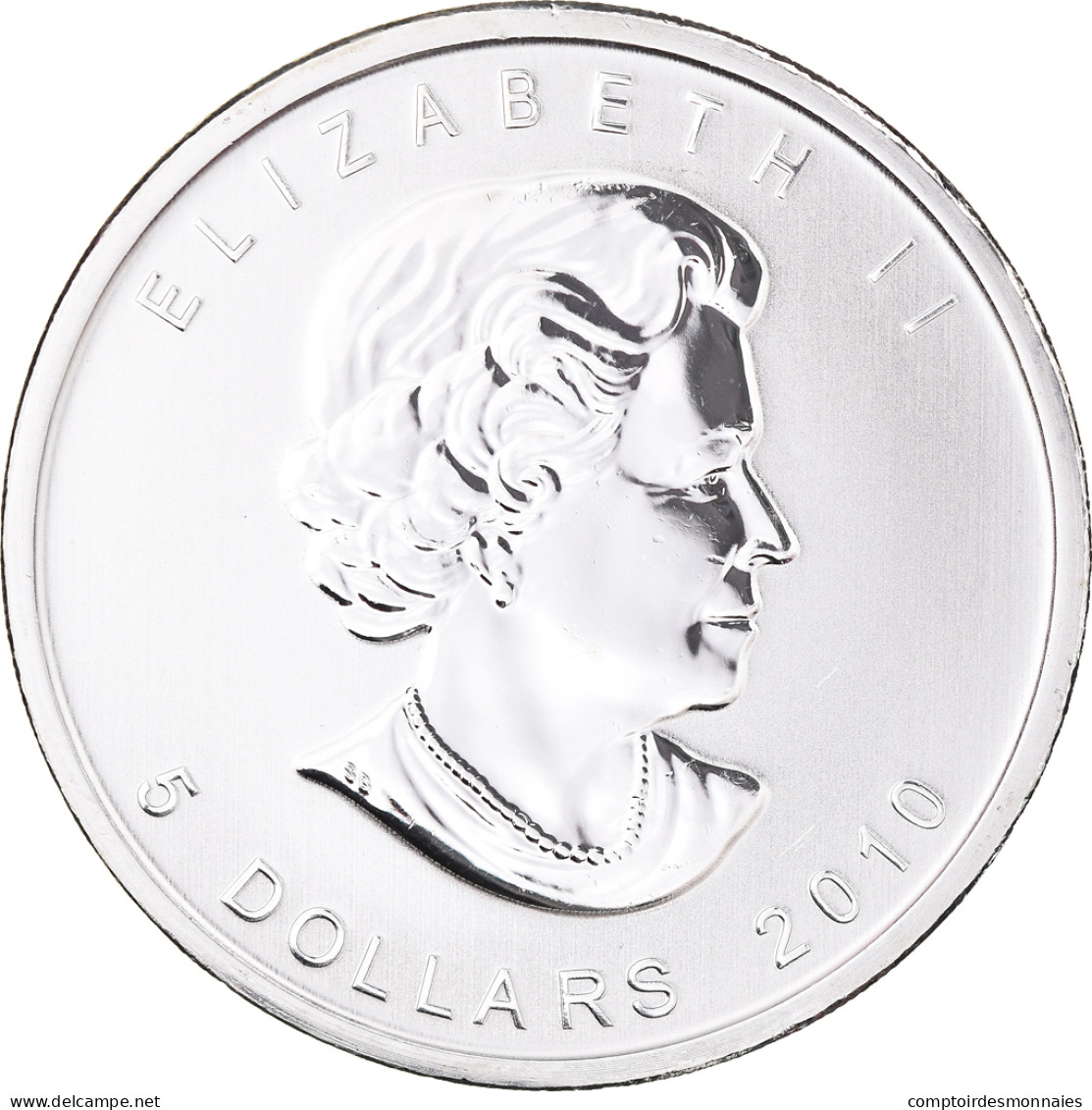 Monnaie, Canada, Elizabeth II, 5 Dollars, 2010, Royal Canadian Mint, SPL - Canada