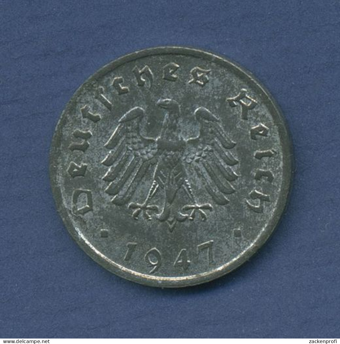 Alliierte Besetzung 10 Reichspfennig 1947 F, J 375, Vz (m6528) - 10 Reichspfennig