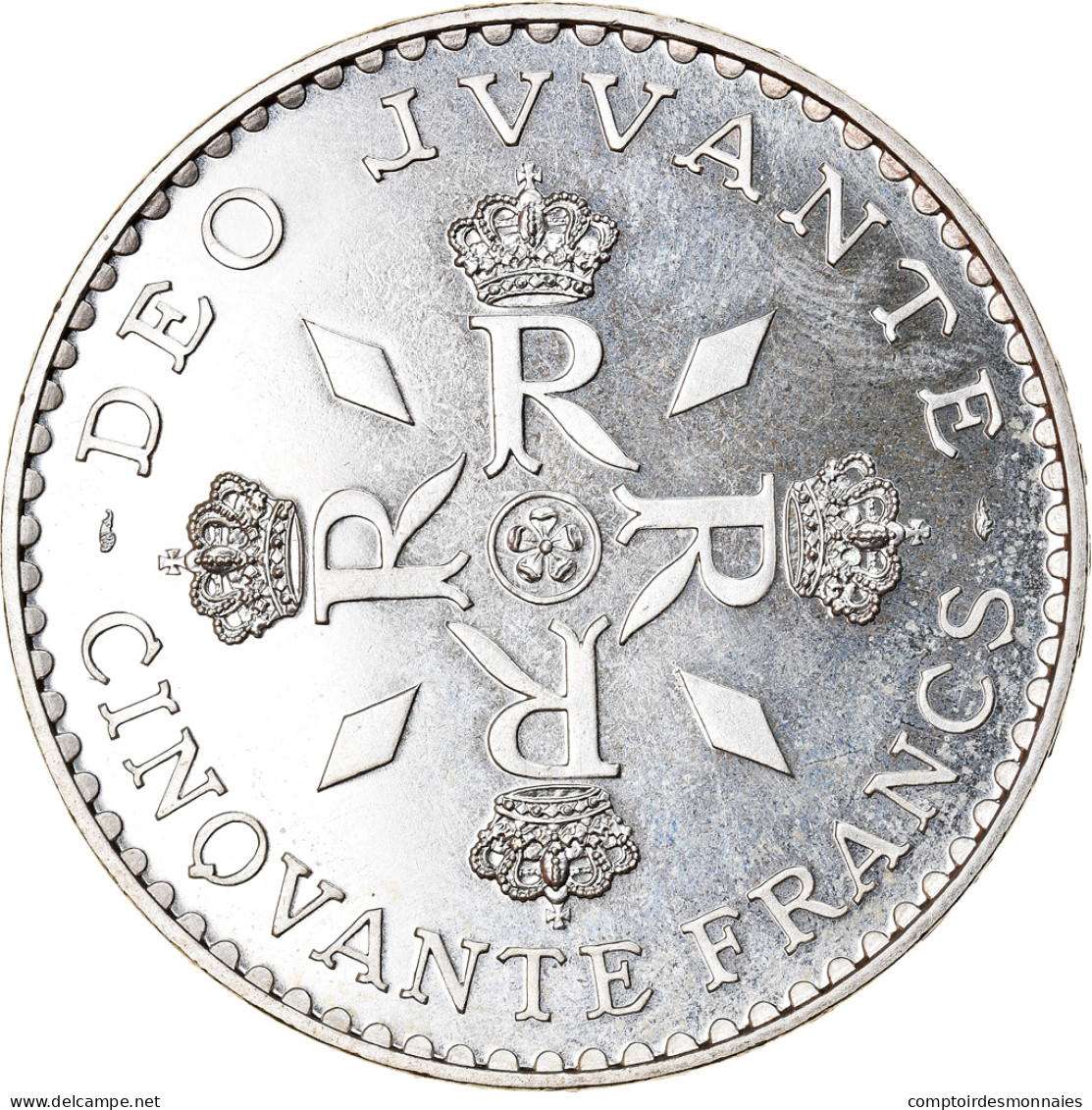 Monnaie, Monaco, 50 Francs, 1974, ESSAI, SUP+, Argent, Gadoury:MC162, KM:E66 - 1960-2001 Neue Francs