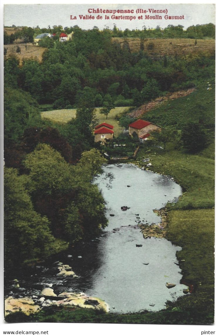 CHATEAUPONSAC - La Vallée De La Gartempe Et Moulin Gaumot - Chateauponsac