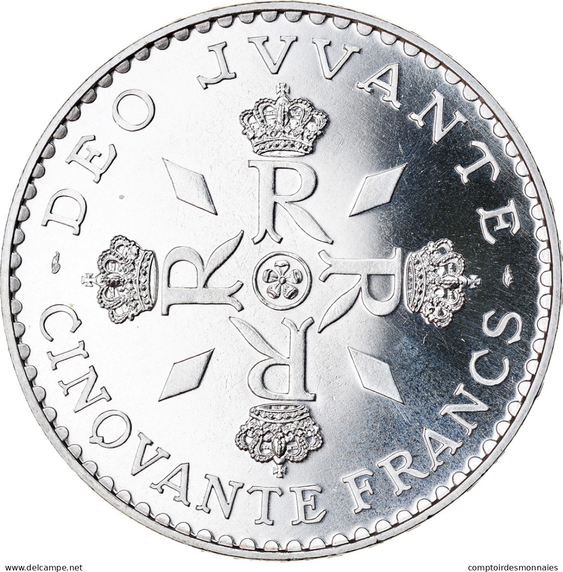 Monnaie, Monaco, 50 Francs, 1974, ESSAI, FDC, Argent, Gadoury:MC162, KM:E66 - 1960-2001 Francos Nuevos