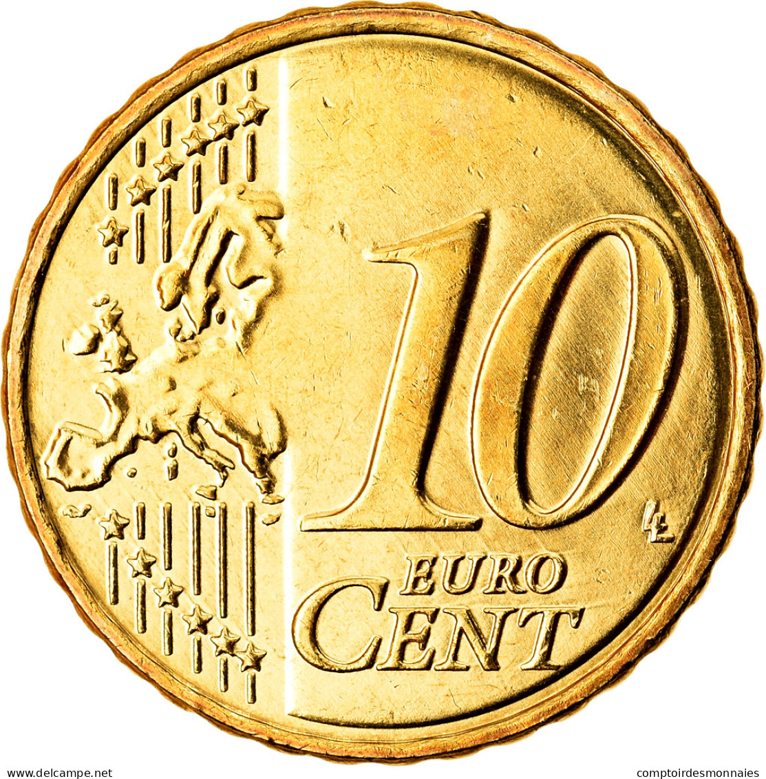 Chypre, 10 Euro Cent, 2012, SPL, Laiton, KM:81 - Zypern