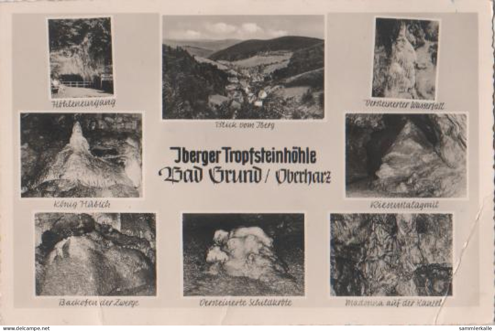 13784 - Bad Grund - Iberger Tropfsteinhöhle - Ca. 1955 - Bad Grund