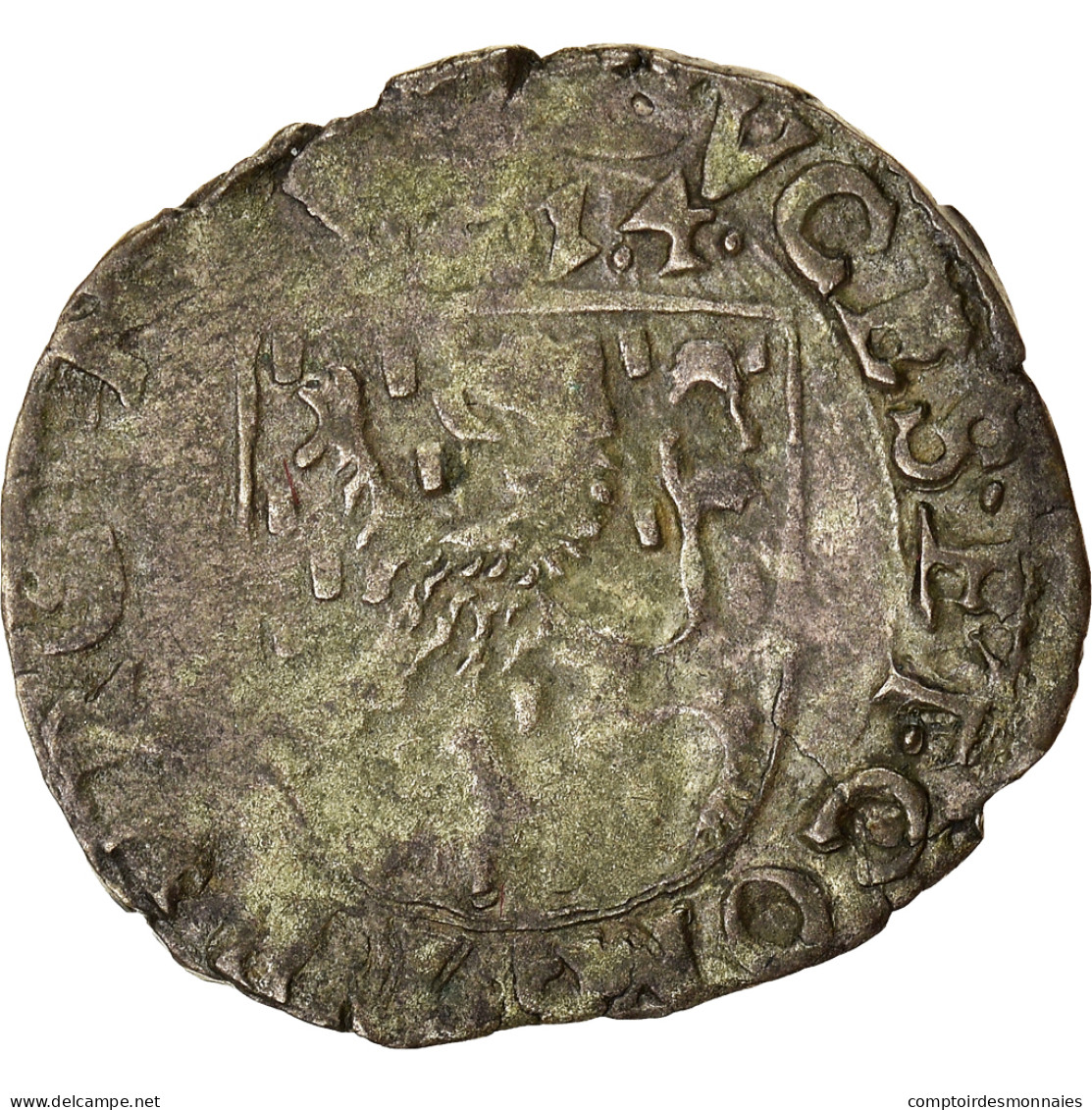 Monnaie, Espagne, Franche-Comté, Albert & Isabelle, Carolus, 1614, Dole, TB+ - Sonstige & Ohne Zuordnung