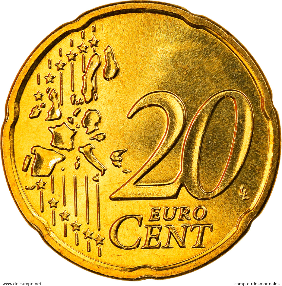 Grèce, 20 Euro Cent, 2005, Athènes, FDC, Laiton, KM:185 - Grecia