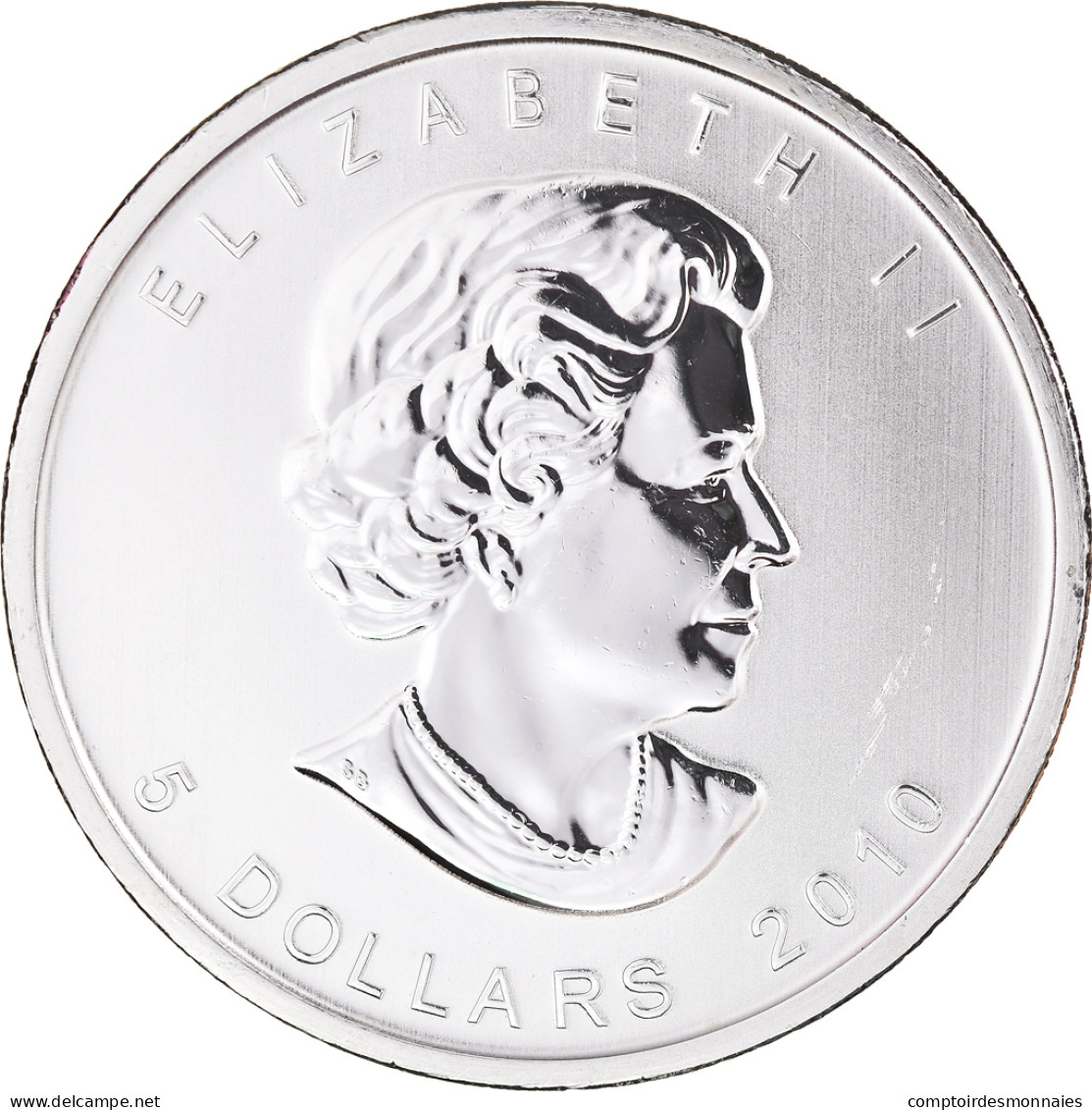 Monnaie, Canada, Elizabeth II, 5 Dollars, 2010, Royal Canadian Mint, Oz Silver - Canada