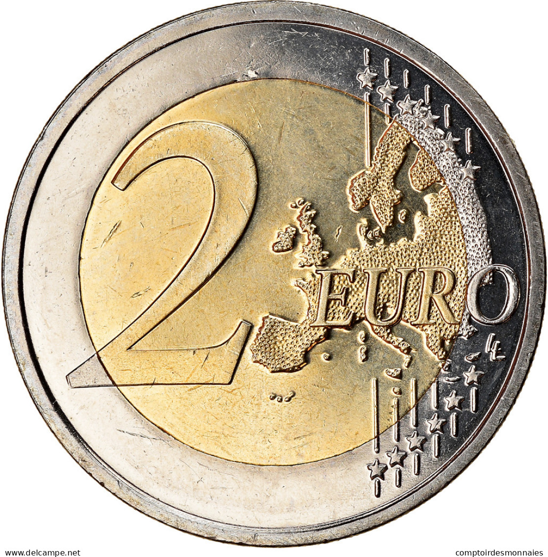 Slovaquie, 2 Euro, Milan Rastislav Stefanik, 2019, SPL, Bi-Metallic - Slovakia