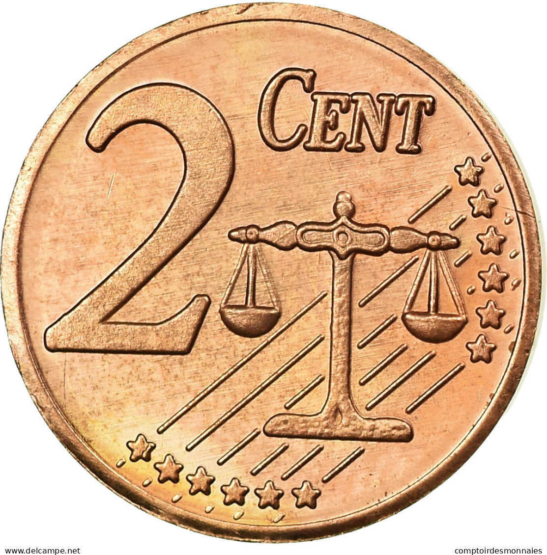 United Kingdom , Fantasy Euro Patterns, 2 Euro Cent, 2002, SPL, Copper Plated - Privatentwürfe