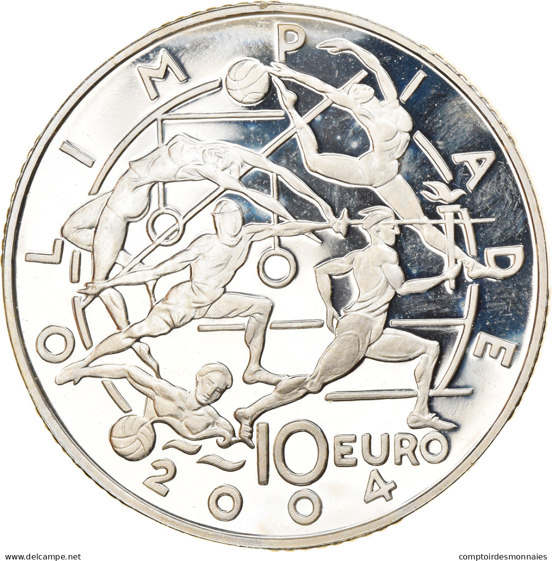 Monnaie, San Marino, 10 Euro, 2003, Rome, FDC, Argent, KM:454 - San Marino