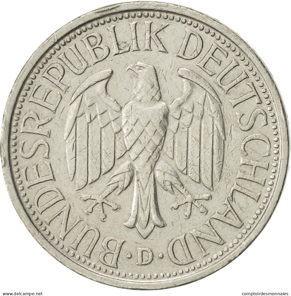 Monnaie, République Fédérale Allemande, Mark, 1980, Munich, SUP - 1 Mark